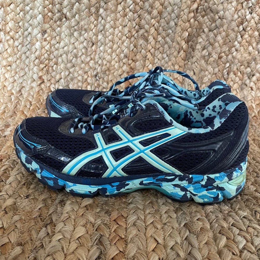 Asics Gel Enhance Duomax Running Shoes Camo Sneaker t27bq womens 9